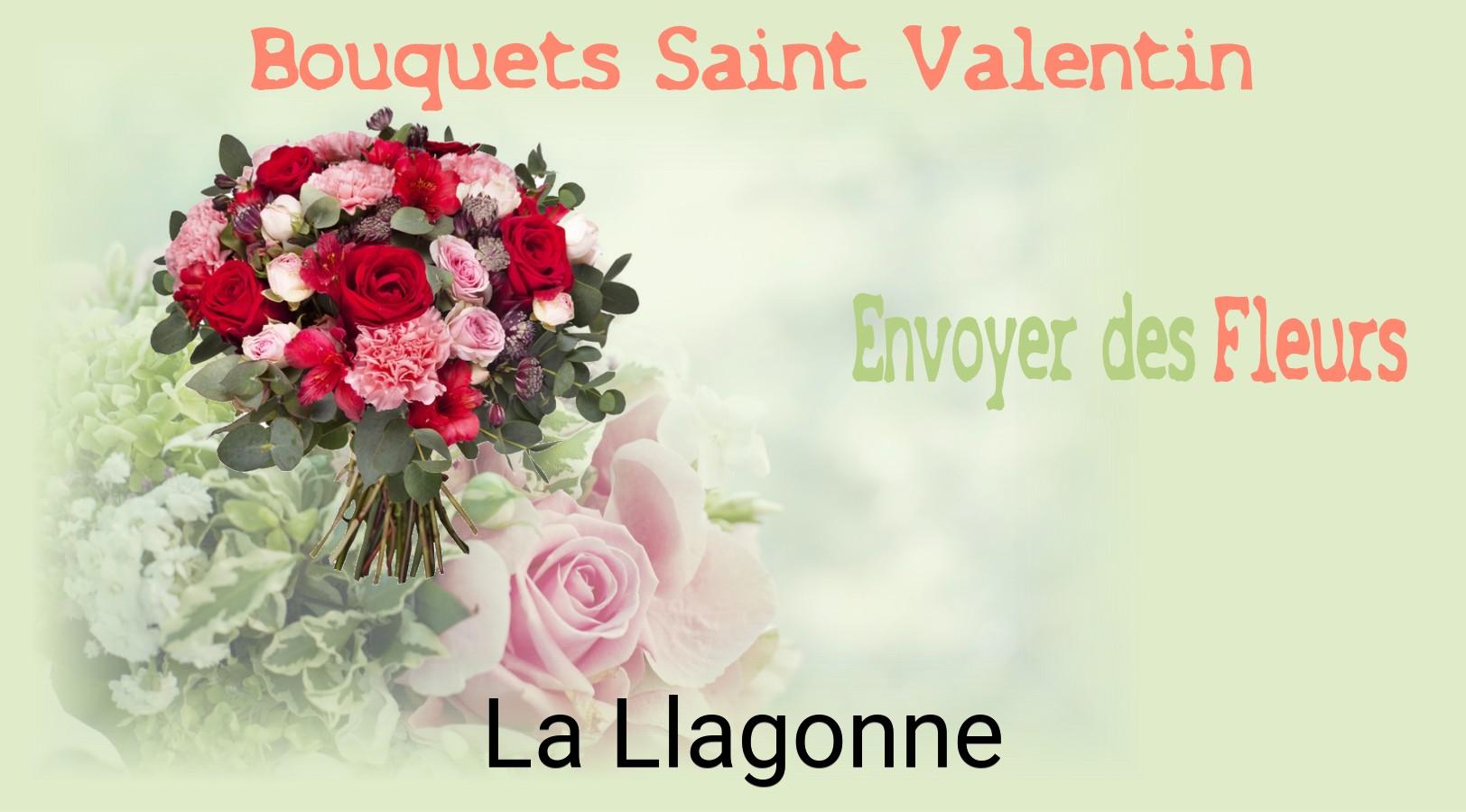 Roses de Saint-Valentin livrées à La Llagonne